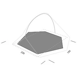 Exped Mira II HL - 2-person Tent 11 Exped Mira II HL - 2-person Tent -CampNest Outdoors Shop exped mira ii hl 2 person tent bf detail 5
