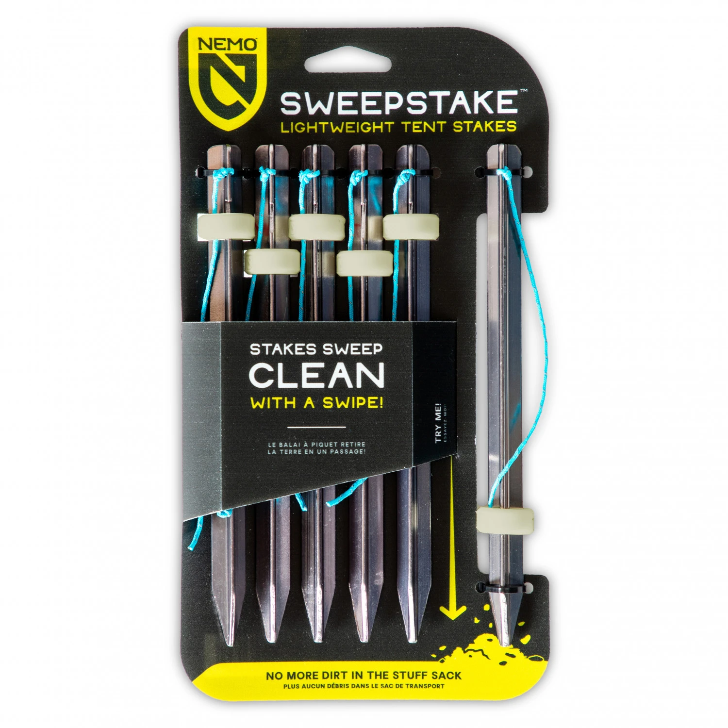 Nemo Sweepstake - Tent Stake 4 Nemo Sweepstake - Tent Stake - Image 2